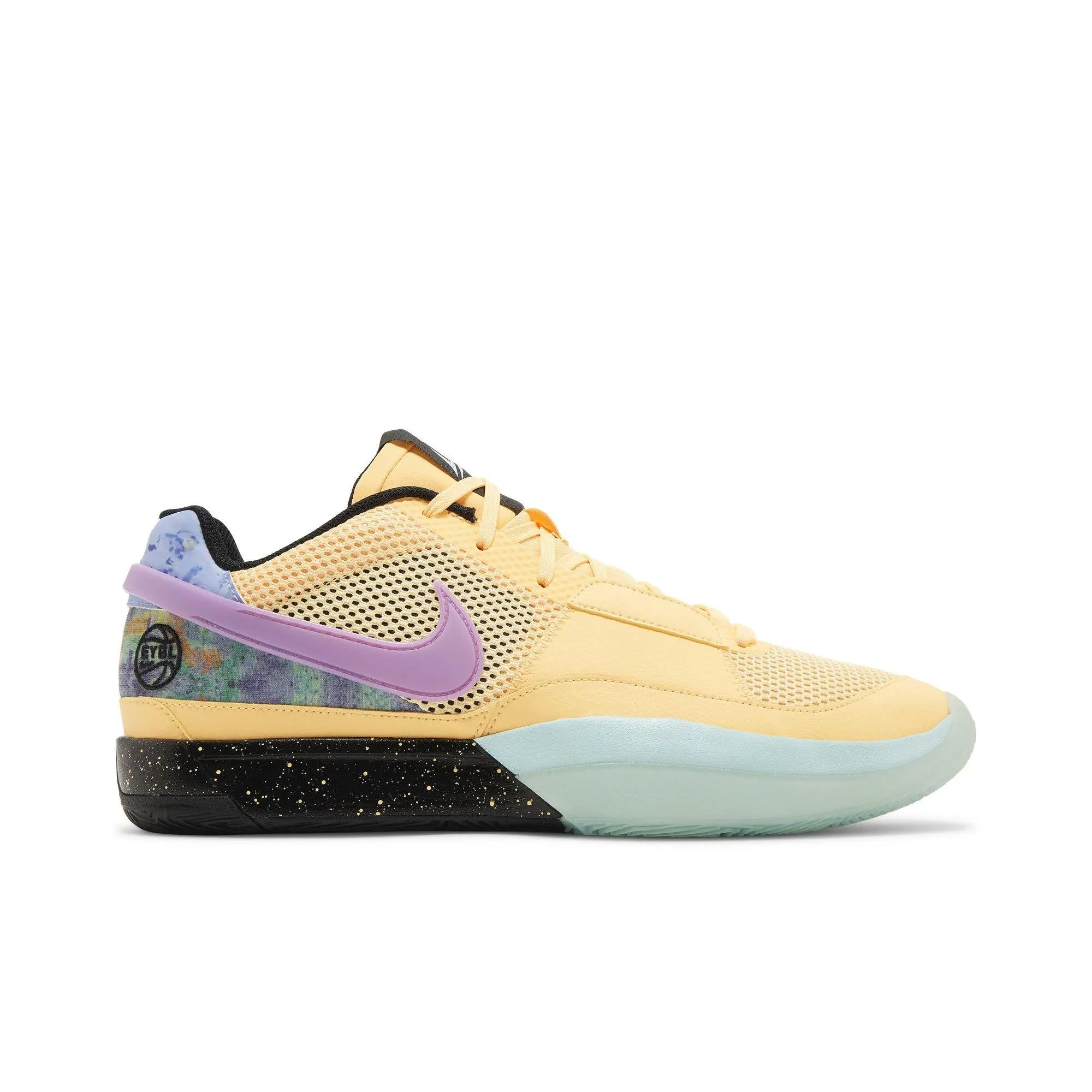 Nike Ja 1 'EYBL' (Unisex) Melon Tint/Rush Fuchsia/Black/Jade Ice basketball shoes FQ4293 800