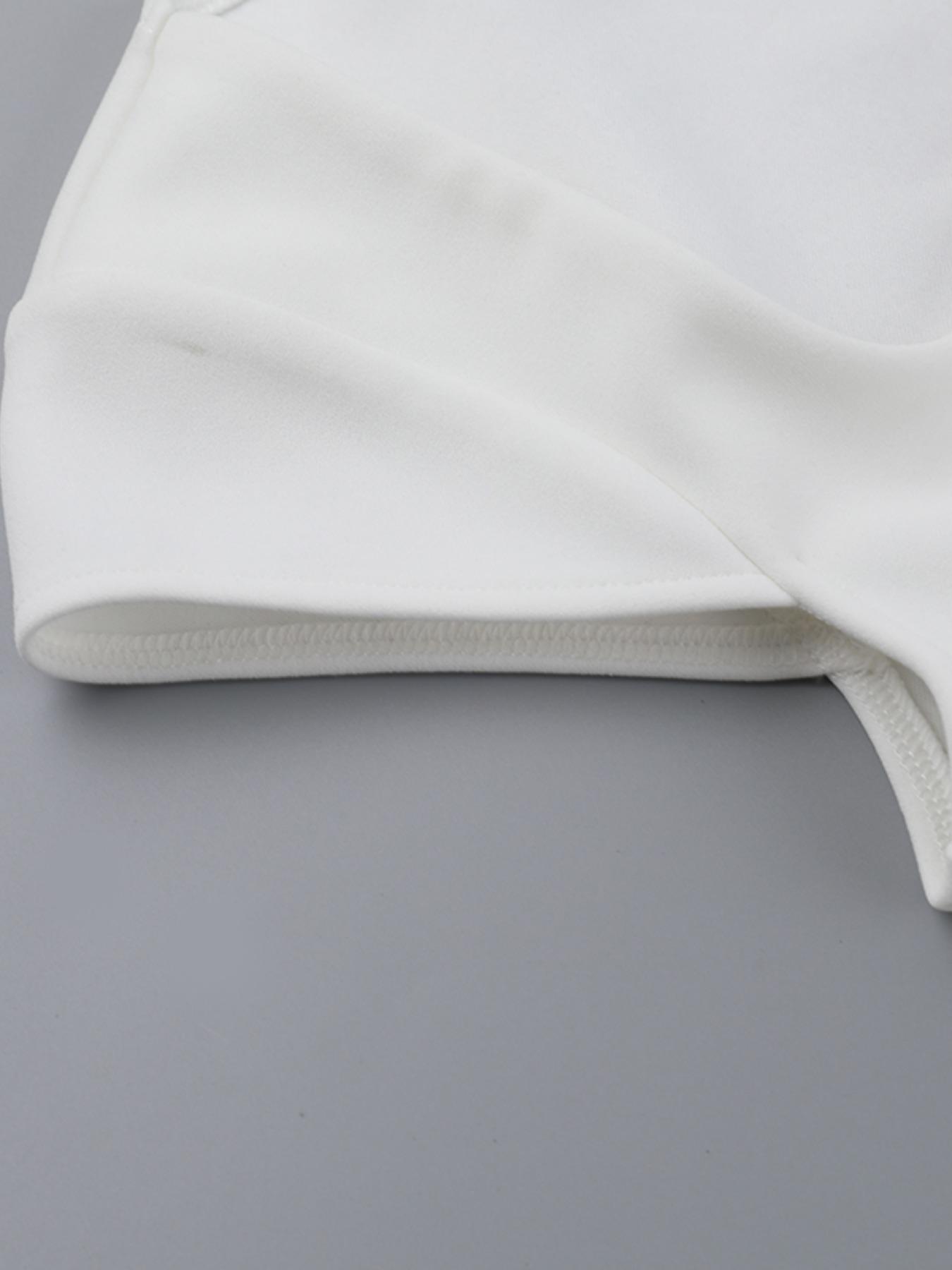 Women's Plain Square Neck A Line Dress, Formal Wear, Elegant Cap Sleeve Short Dress for Party Holiday Wedding Guest, Ladies Fall Clothes