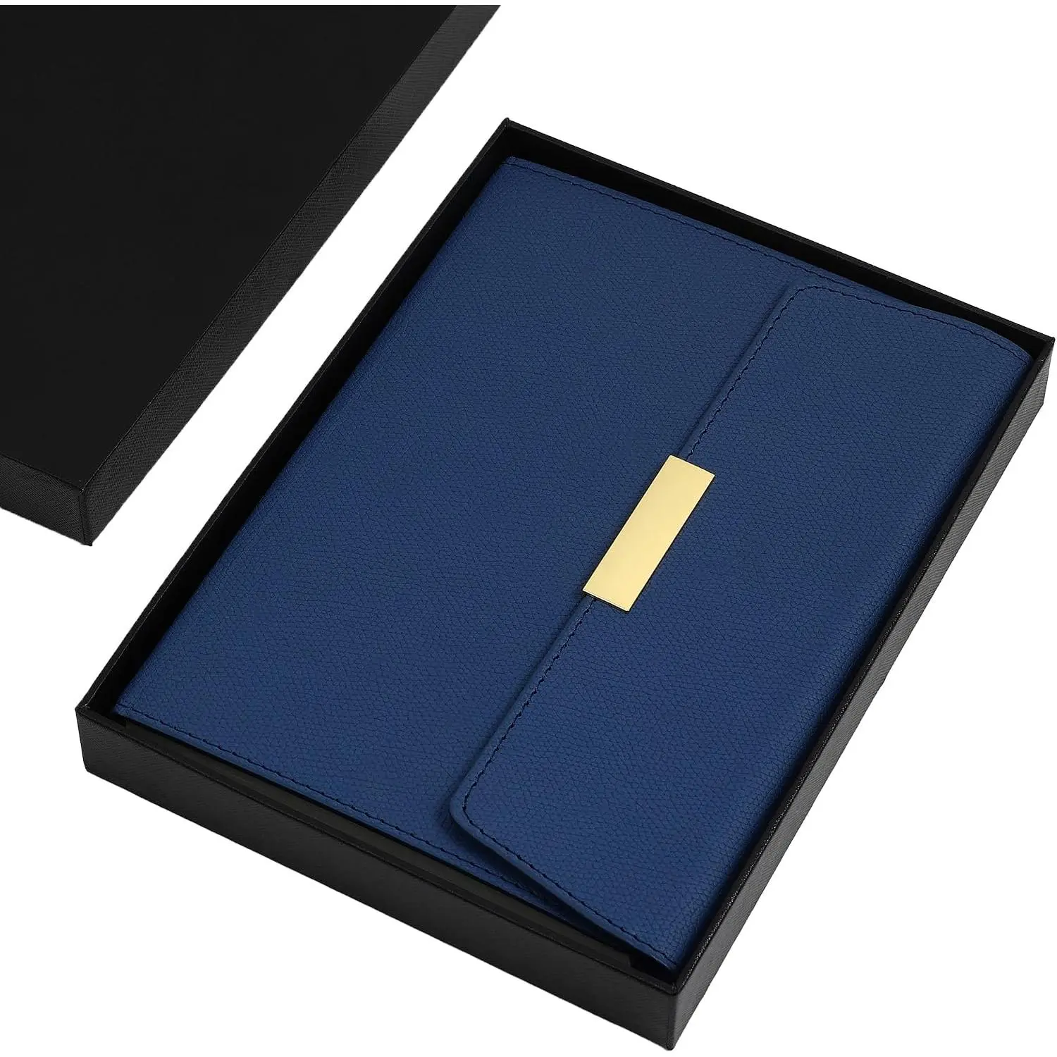 Journal Notebook for Women Men 200 Pages Lined Leather Journals NoteBooks for Writing Daily Diary with  Closure Business Work School Note Taking  Box Packaging, 6.22"x8.31"