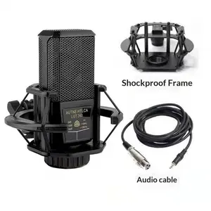 240 capacitor microphone, large diaphragm, internet famous mobile phone, karaoke square live streaming device, microphone noise reduction