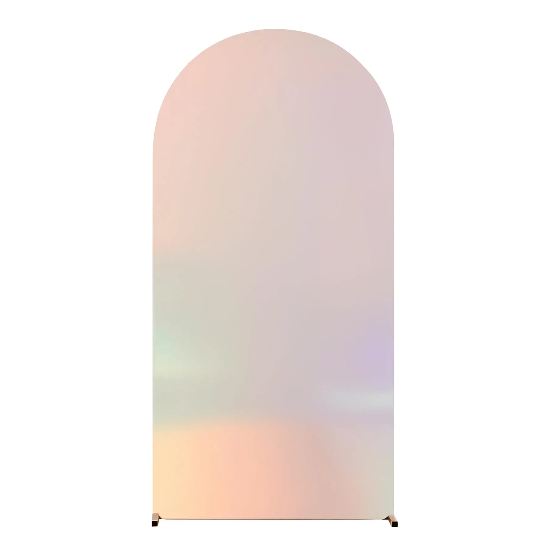 Garvee 6FT Wedding Arch Backdrop Cover Stretchy Spandex Wall Fitted Glitter Round Top Chiara Covering for Balloon Birthday Party Bridal Baby Shower Ceremony Banquet Photography Decoration