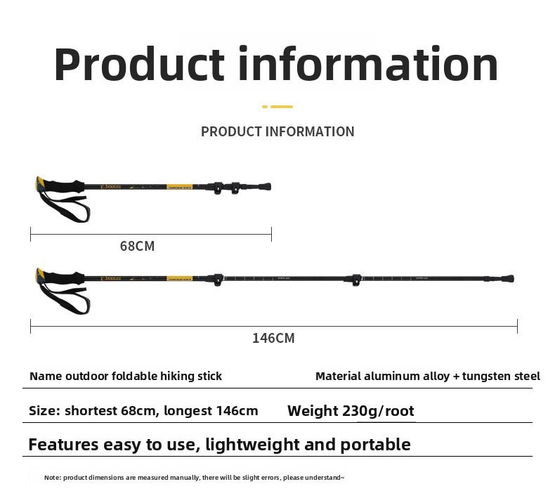 Abuda Outdoor Hiking Poles, Ultra-Light External Lock, 7075 Material, Trekking Poles, Walking Sticks, Walking Poles Abuda Outdoor Hiking Poles, Ultra-Light External Lock, 7075 Material, Trekking Poles, Walking Sticks, Walking Poles