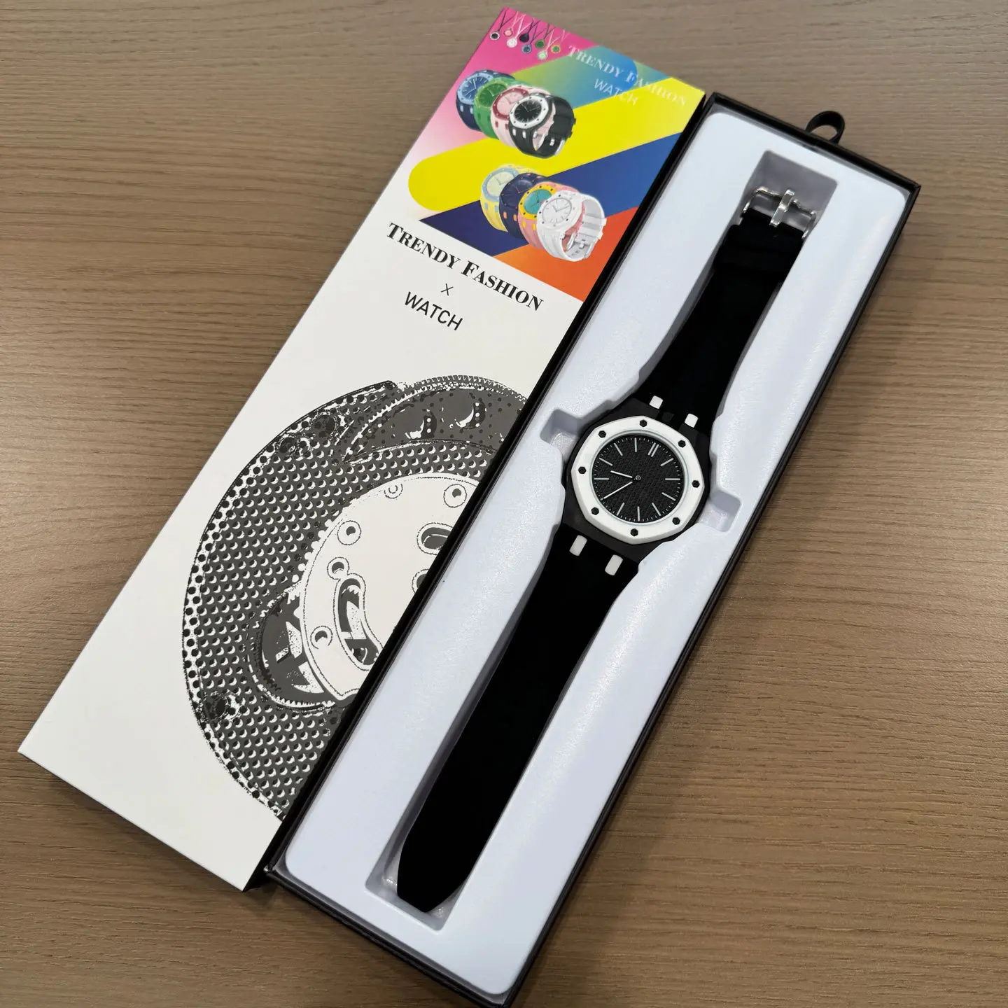 New Arrival Royal Oak Look Mod Set Sweatproof Rubber Watch Strap Stainless Steel Frame Case For GA2100 GA2110 Fashion Men Watch Accessories