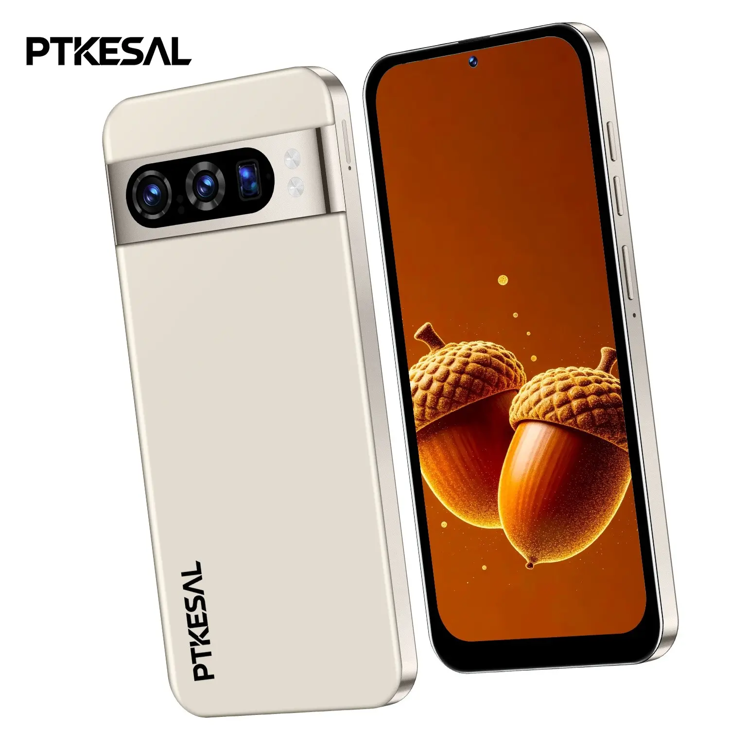 Ptkesal Pixel 9 Pro Xl Smart Android Phone, 6.8-Inch HD Screen, 4GB RAM 64GB Storage, Dual Sim, 5000mah Battery, Octa-Core Processor