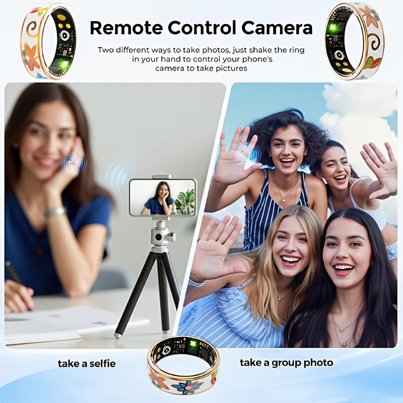 The Upgraded Smart Bracelet Is Suitable for Both Men And Women. It Comes with A Ringshaped Charging Case And Is Compatible with Smartphones. It Supports Counting Steps, Distance, Calories And Motion Monitoring, And Has An IP68 Water Resistance Rating