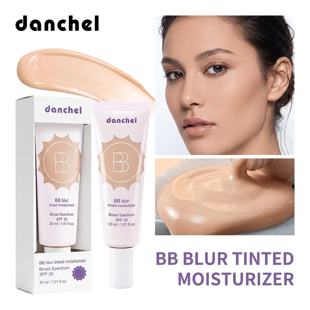Matte Tinted Moisturizer with SPF 30 UV Sun Protection, Smooth, Facial Natural Matte Finish, Coverage Blurs Pores, Multi-Use as Primer, Ideal for Commute, Travel & All Skin