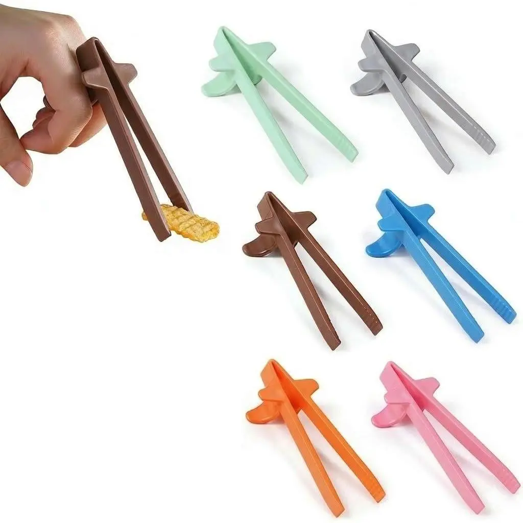 6 PCS Finger Chopsticks for Snacking -Snack Chopsticks, Gifts for Gamers & Stocking Stuffers for Teen Boys, Comfortable Grip for Clean Hands During Gaming & Daily Snacking