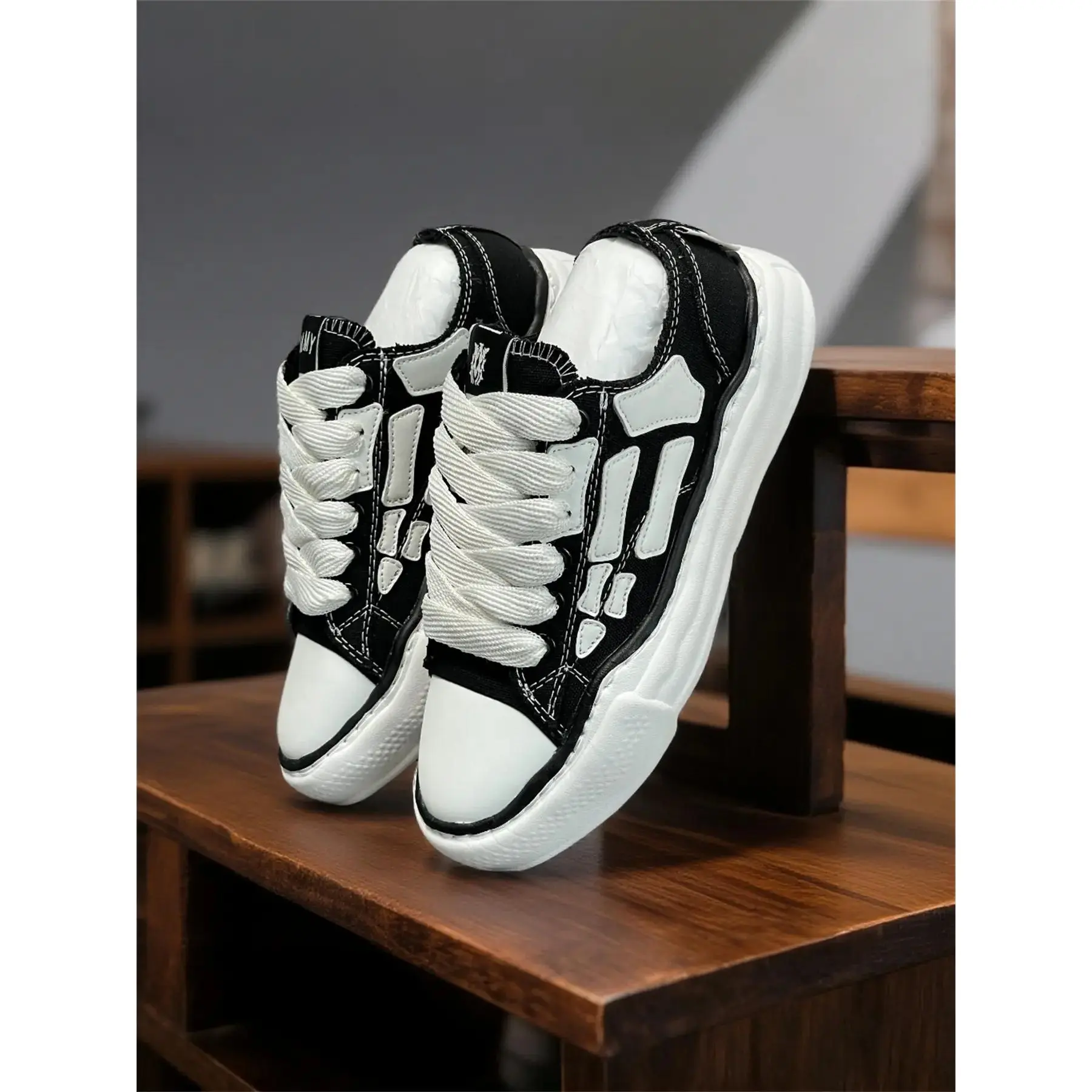 Fashion Leather Closed Casual Sneakers, Unisex Popular Elevator, Soft Small Board Shoes for Street & Daily, Athletic Trainer, Casual Athletic Footwear, Sports Shoes, Casual Trainers