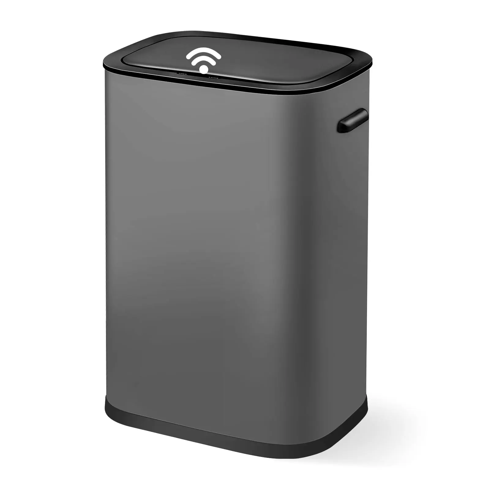 GARVEE The GARVEE 55L Touch-Free Motion Sensor Trash Can: An Automatic Smart Solution for Modern Bedrooms, Bathrooms, Kitchens, and Offices with Anti-Fingerprint Design for Effortless Cleanliness.