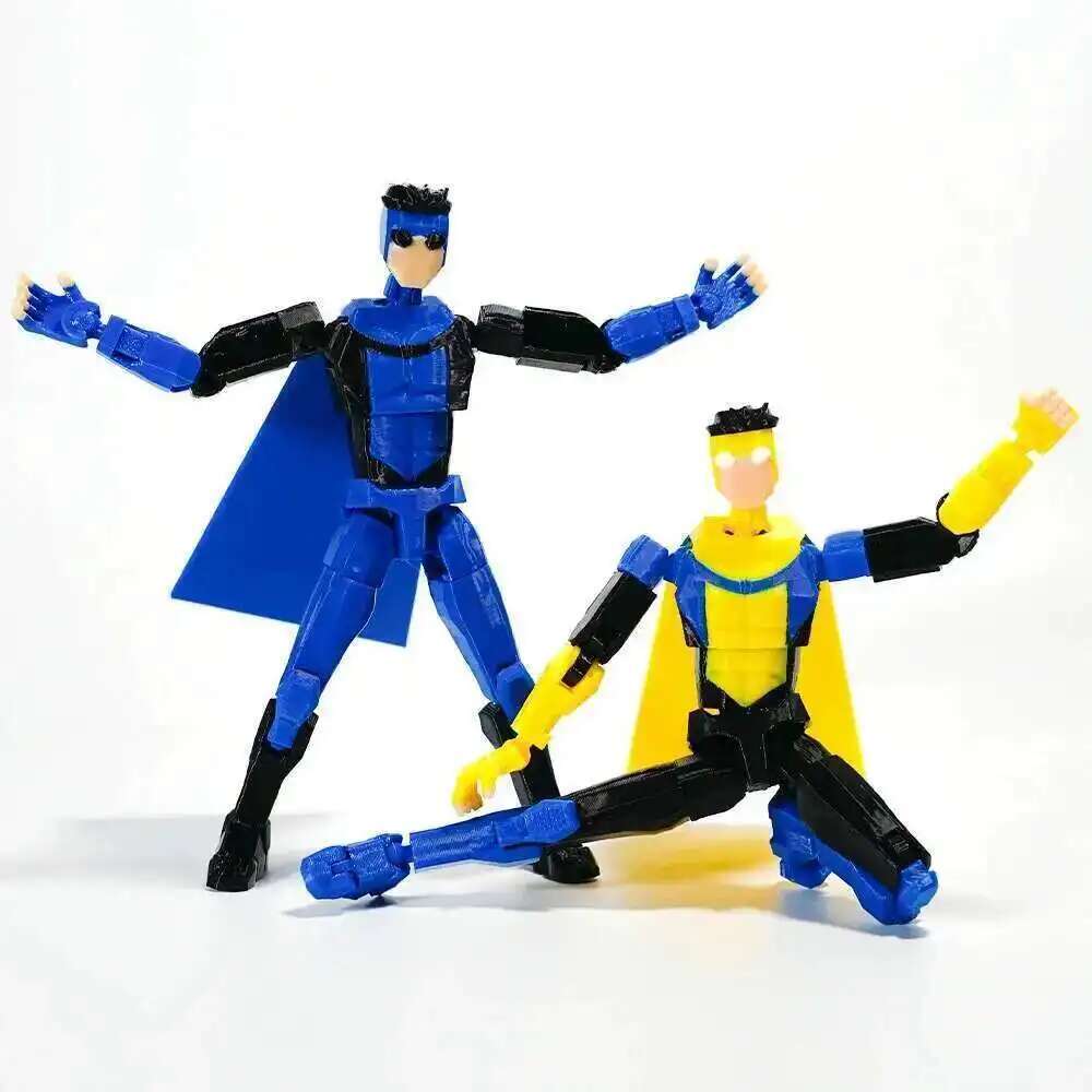 3D Printed Superheroes Invincible 2.0 Anime Multi-Jointed Shapeshift Toys Action Figures Mannequin Model Ornaments Gifts 3D Printed Superheroes Invincible 2.0 Anime Multi-Jointed Shapeshift Toys Action Figures Mannequin Model Ornaments Gifts