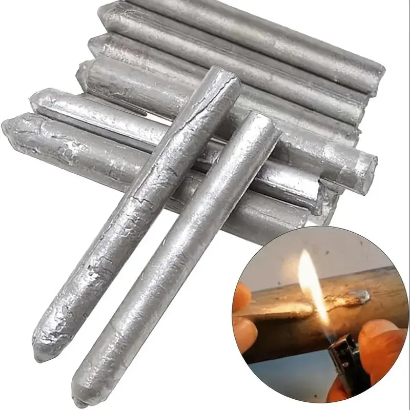 Low-Temperature Aluminum Welding Rods, Easy Fusion for Water Tanks & Pipes, Multi-Functional Flux-Core Rods for Stainless Steel, Copper, Iron, Aluminum