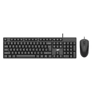 Keyboard Mouse Set for Laptop Desktop, Universal Wired Office Kit, Home Computer Accessories, Complete Setup for Work and Play, Keyboard Mouse Combo