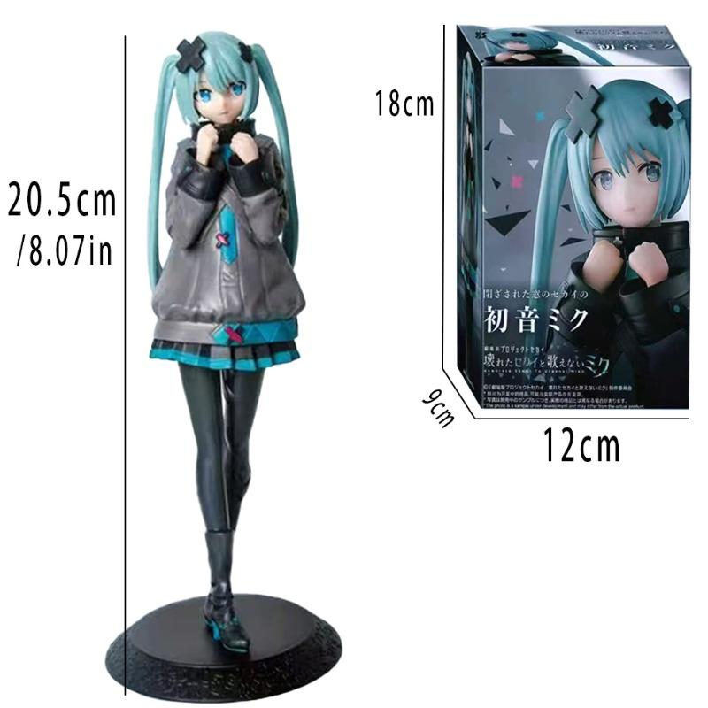Official Hatsune Miku Anime Figure Statue - Cute Vocaloid Collectible Model PVC Doll