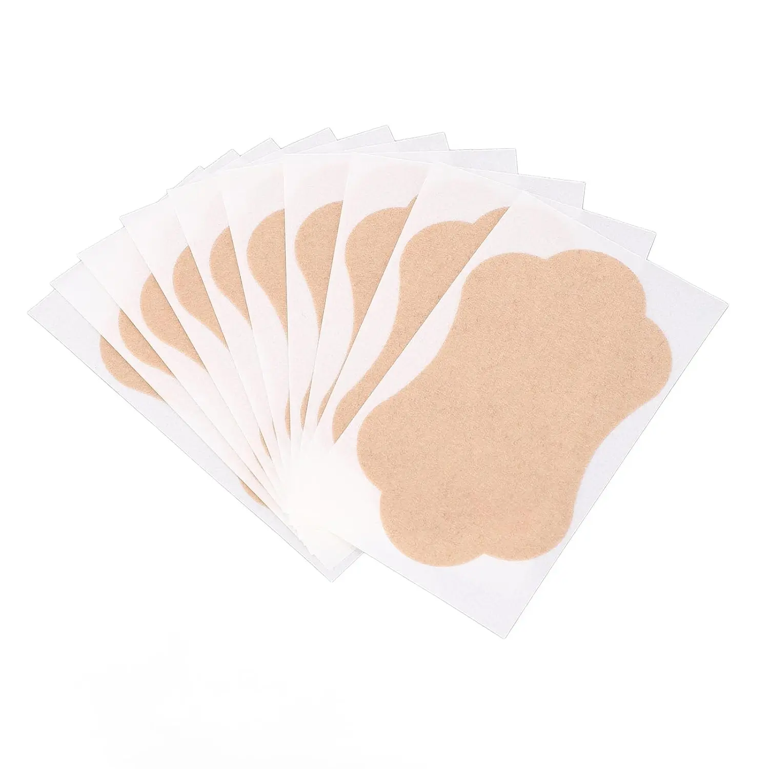 Underarm Sweat Patches, 20 Count Self-Adhesive Cotton Pads for Sensitive Skin - Breathable Odor Protection for Men and Women