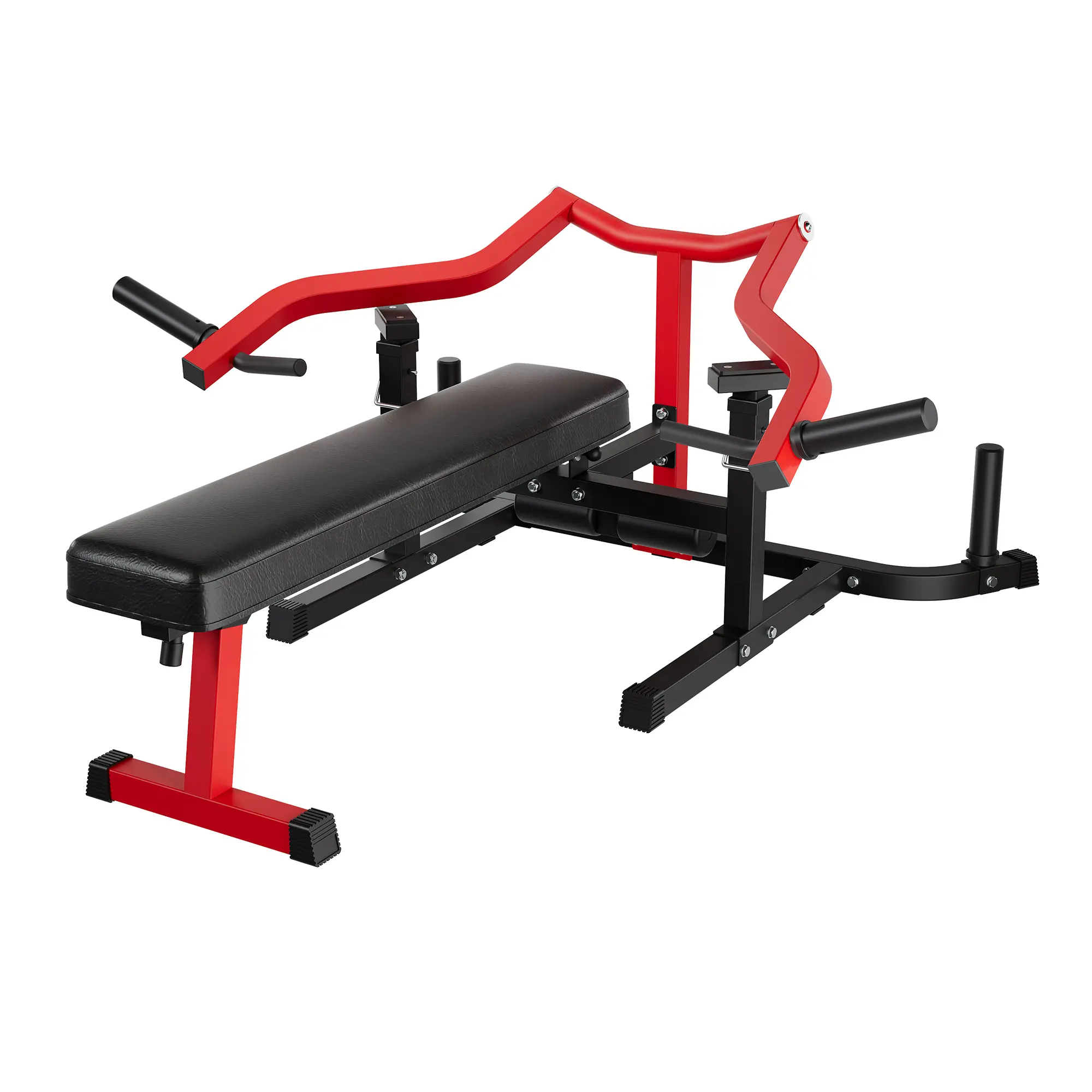 3-in-1 Adjustable Chest & Bench Press Machine, 1250LBS Capacity with Independent Arms, Adjustable Incline Flat Bench for Full Body Training