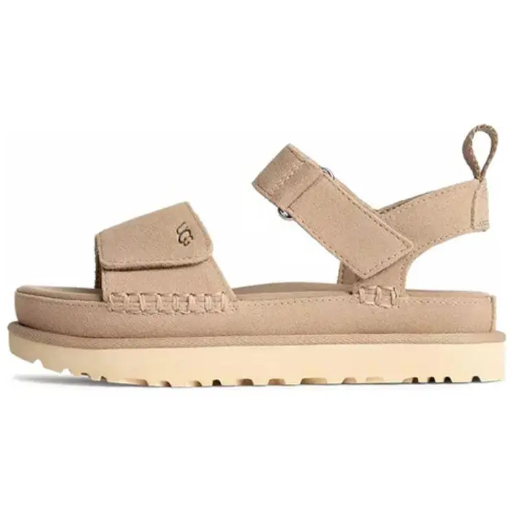 UGG Goldenstar Comfortable Versatile Slide Sandals 1136783-SAN, Open Toed Sandals, Slides For Women