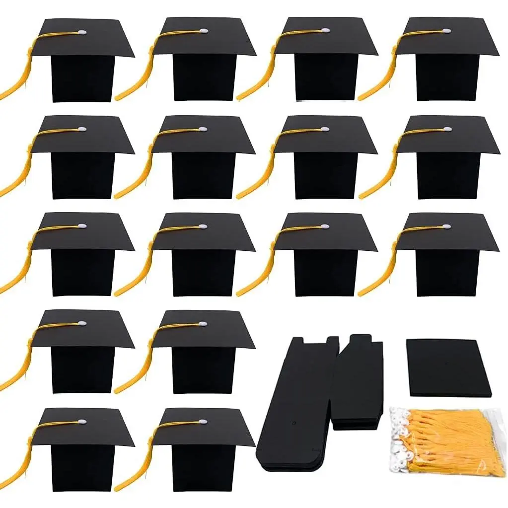 30 Pcs Graduation Gift Boxes Candy Boxes for Graduation Keepsake Party Decorations
