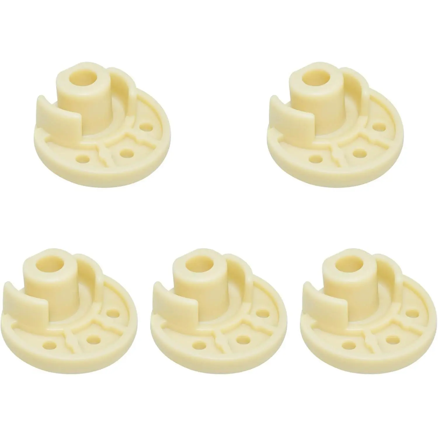 5Pcs 9709707 Mixer Rubber Foot, Blender Bottom Pads Feet Replacement Parts Compatible with KitchenAid Stand Mixer Replace for AP4326634 PS1488432 (Yellow)