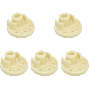5Pcs 9709707 Mixer Rubber Foot, Blender Bottom Pads Feet Replacement Parts Compatible with KitchenAid Stand Mixer Replace for AP4326634 PS1488432 (Yellow)