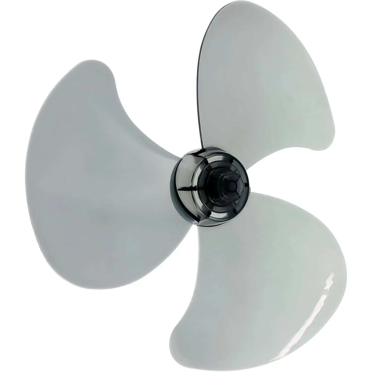 TOYANDONA Universal Fan Blade Replacement - 14 in Plastic 3-Blade Fan with Nut Cover, Easy-to-Install Household Items for Table/Standing/Pedestal Fanners