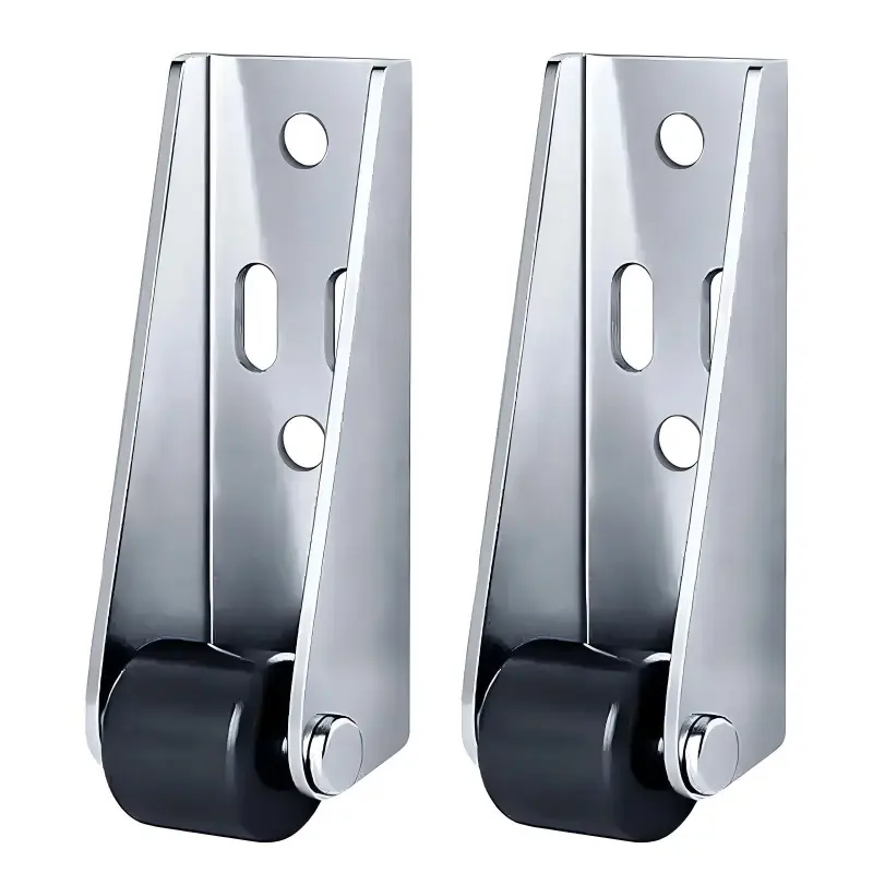[2pcs] Universal Sliding Door Guide Wheels, Heavy Duty Hardware, Prevents Door Sagging, Bottom Support Wheel, Translation Door Roller, Easy Installation