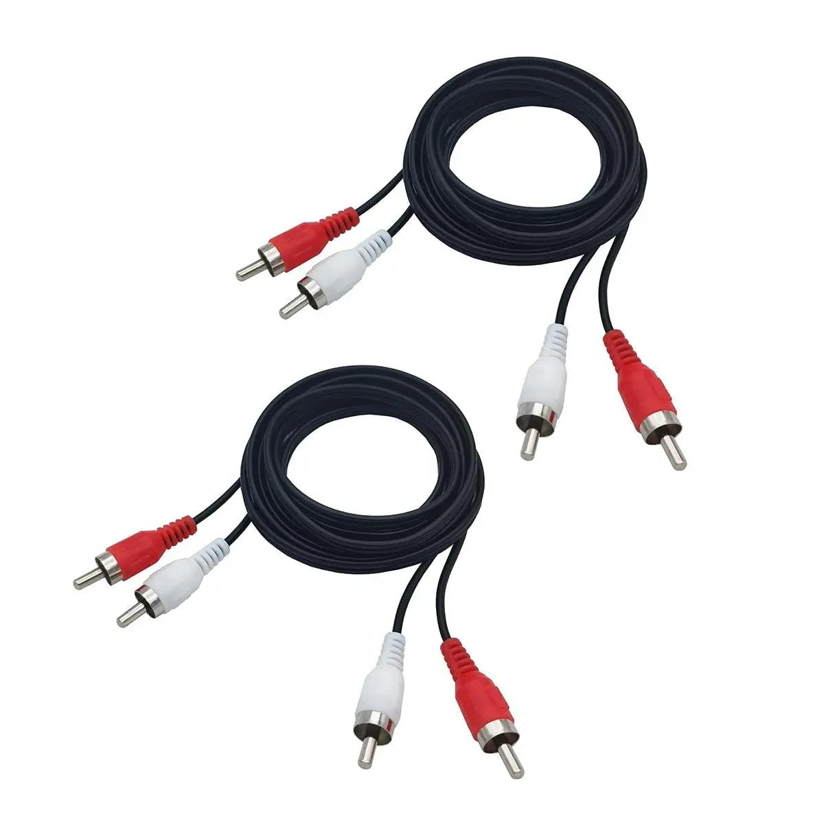5FT  Stereo Audio  Male to Male  for Speaker Amplifier 2-Pack