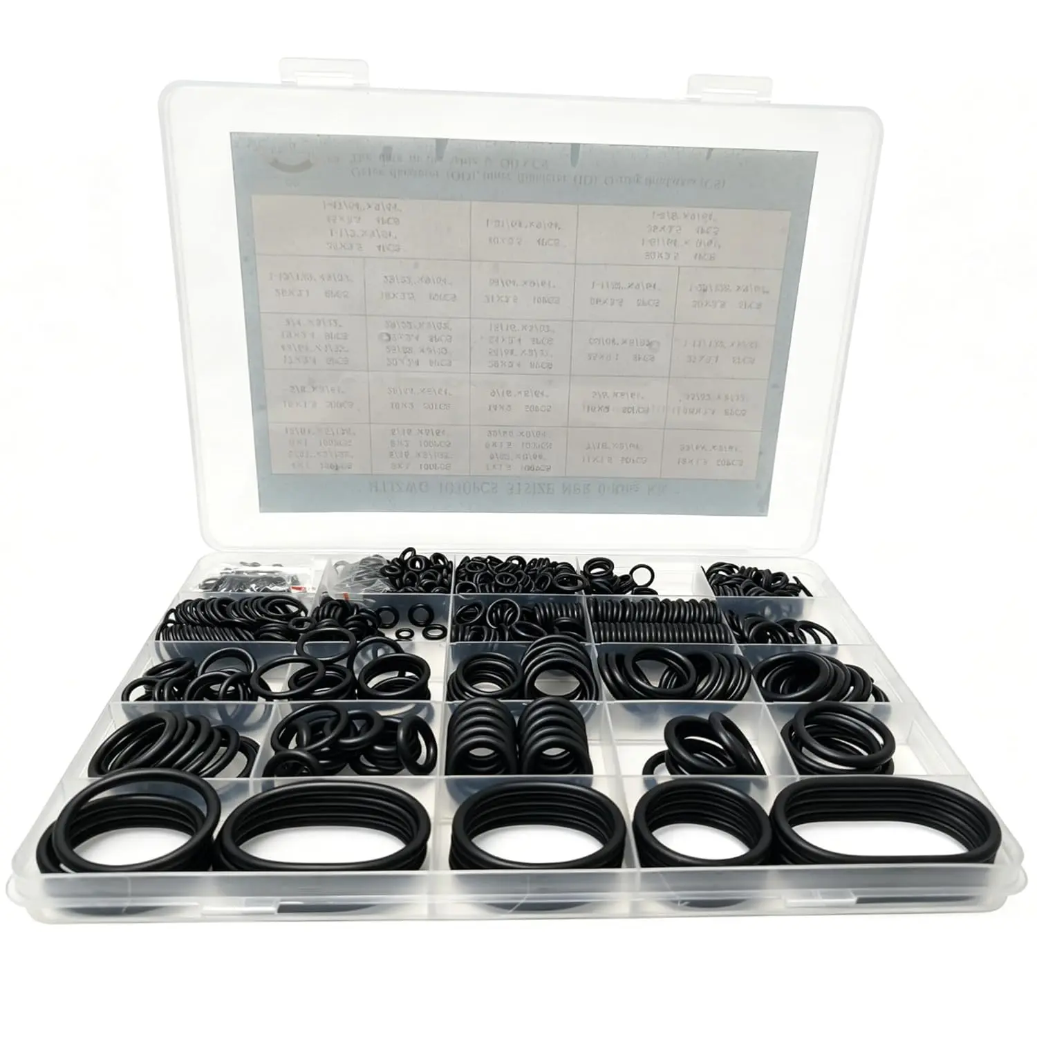 1030-piece rubber O-ring combination kit, 31 sizes| Durable, flexible, suitable for sealing connections in cars, household appliances, and garage tools
