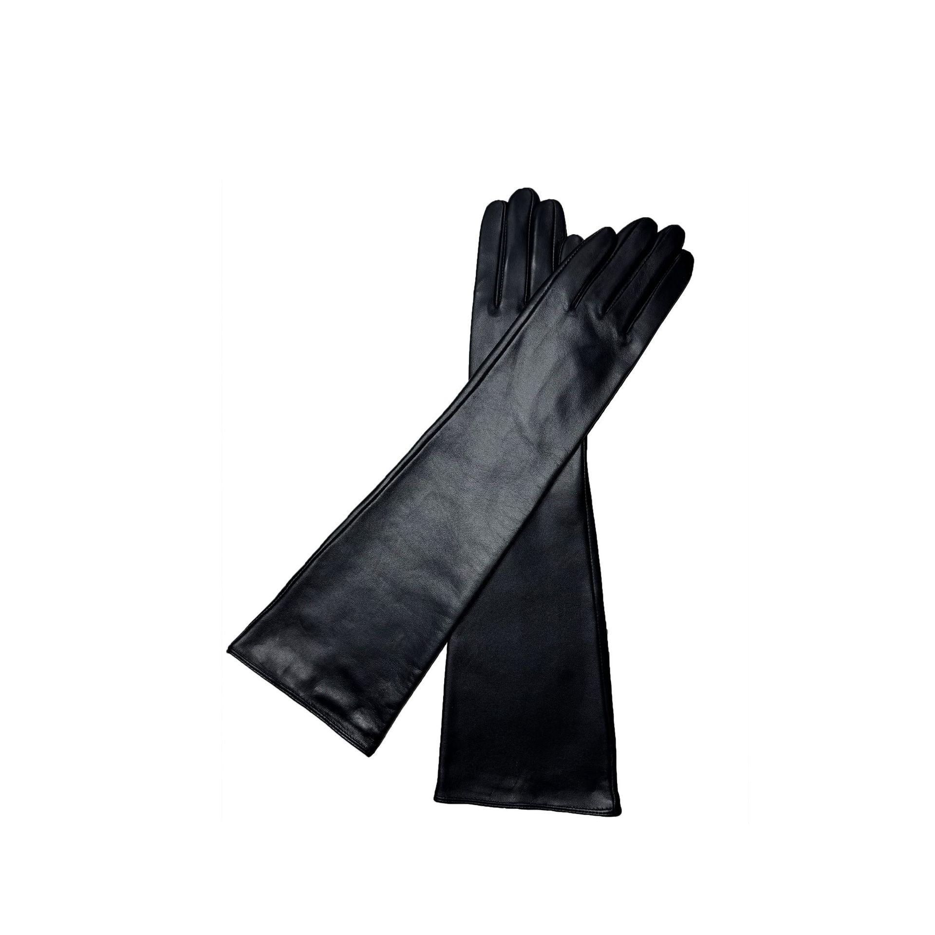 Haining Cross-border Europe, America and Russia Ladies 45cm Extended Sheepskin Leather Thin Warm Winter Long