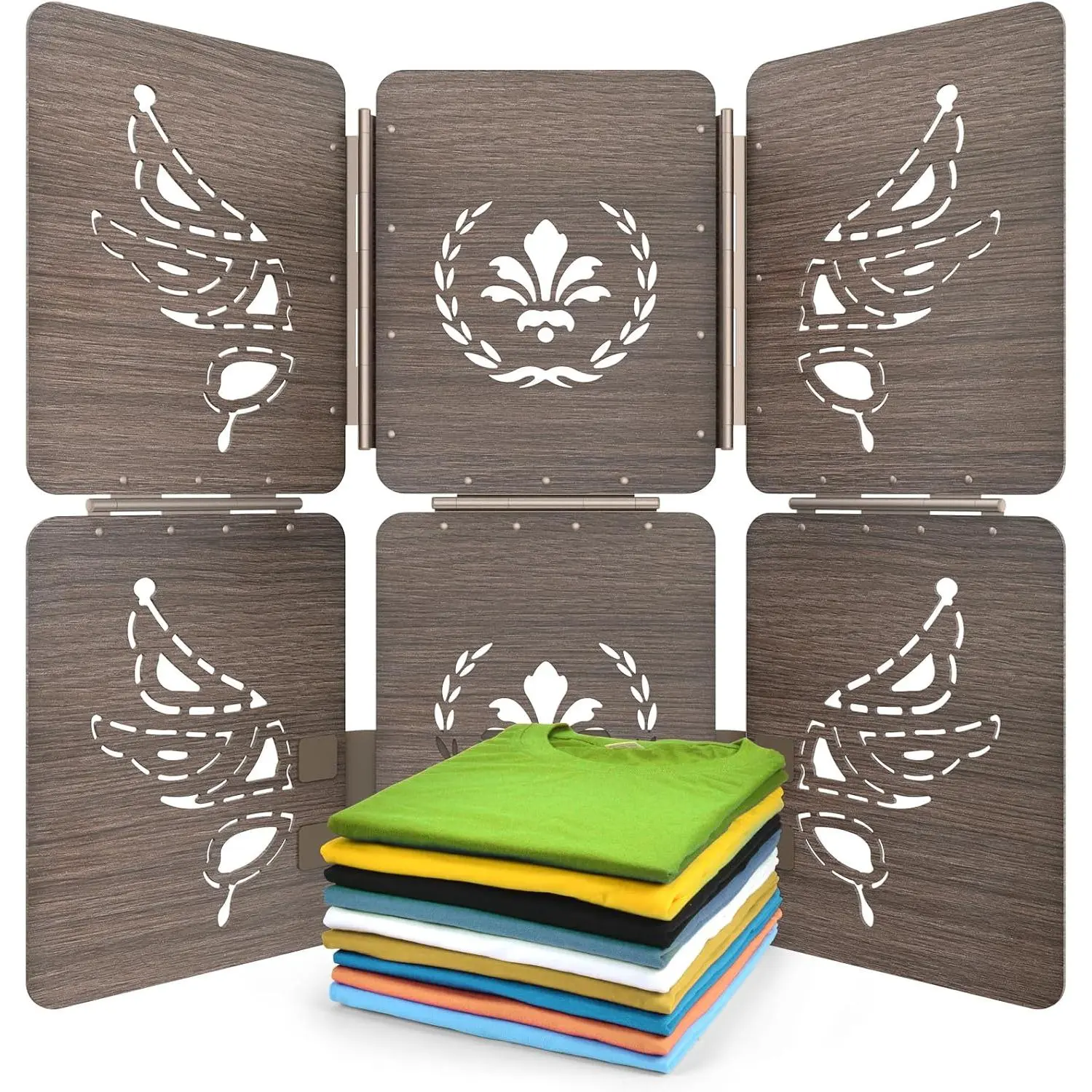 Shirt Folder Wooden Clothes Folding Board Tshirt Organizer Laundry