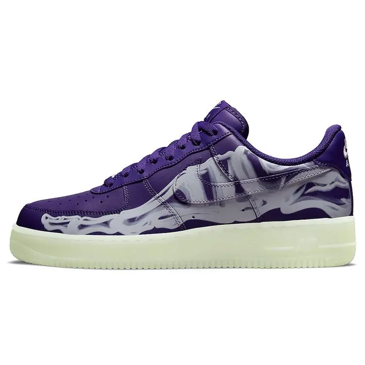 Nike Air Force 1 Low 'Purple Skeleton' CU8067-500