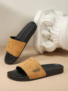 Geometric Camo Sandals, Military /caramel, Asymmetrical Design, Comfortable Eva Sole, Versatile Streetwear, Perfect for Outdoor Activities
