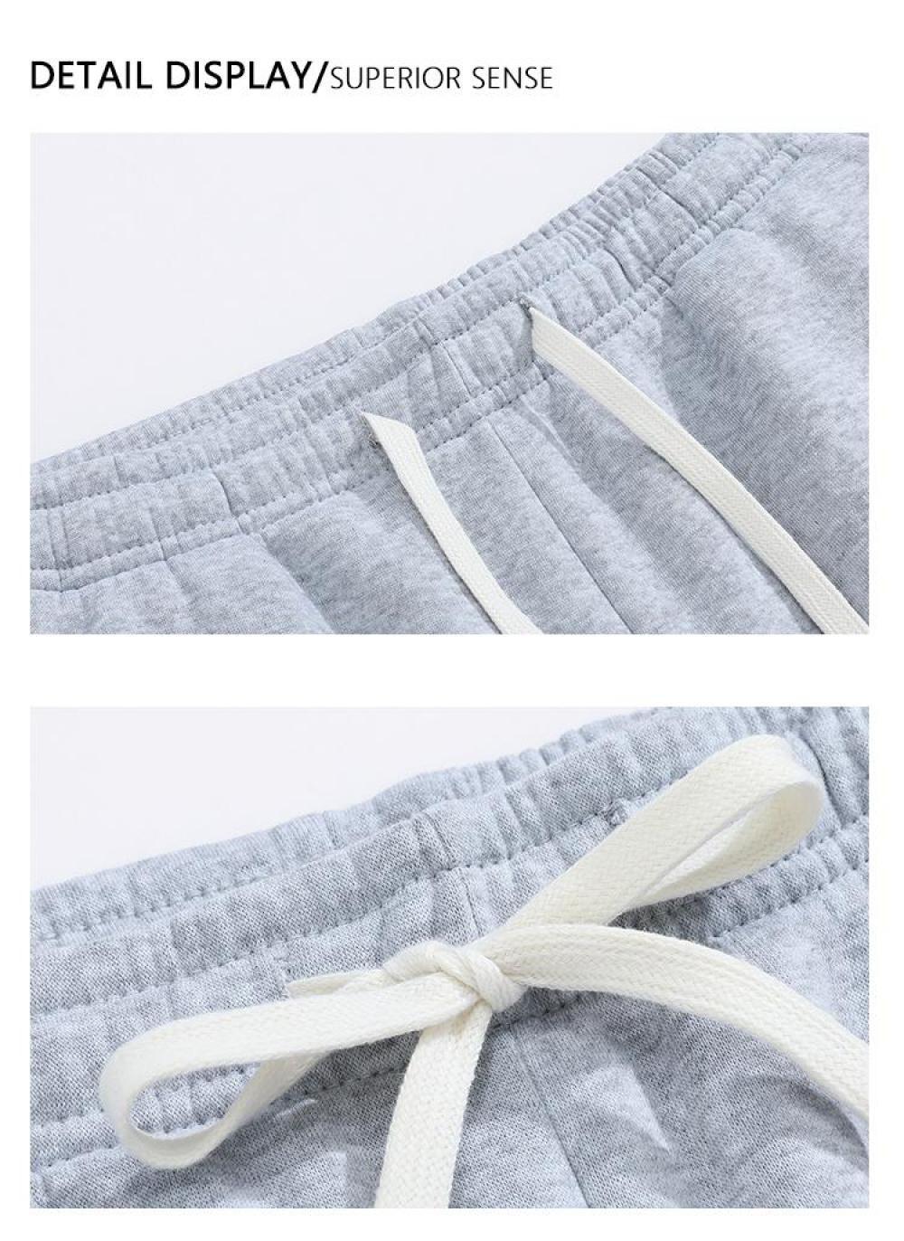 Men's Baggy Deep Crotch Sweat Shorts Extra Long Knee-Length Drawstring Streetwear Hip Hop Shorts with Pockets Casual Breathable Athletic Summer Workout Shorts for Mexican American Street Style