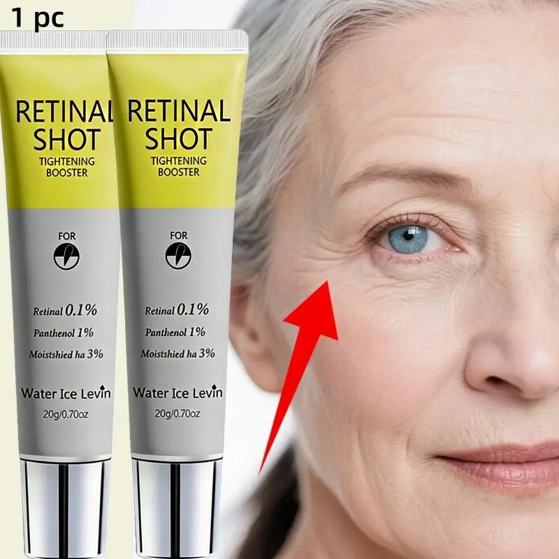 Multi-Effect Firming Eye Cream Contains retinol and collagen to reduce puffiness, Eye bag treatment, smooth fine lines, brighten dark circles, and refresh tired, dull, or sagging eyes. Use morning and night, suitable for all skin types