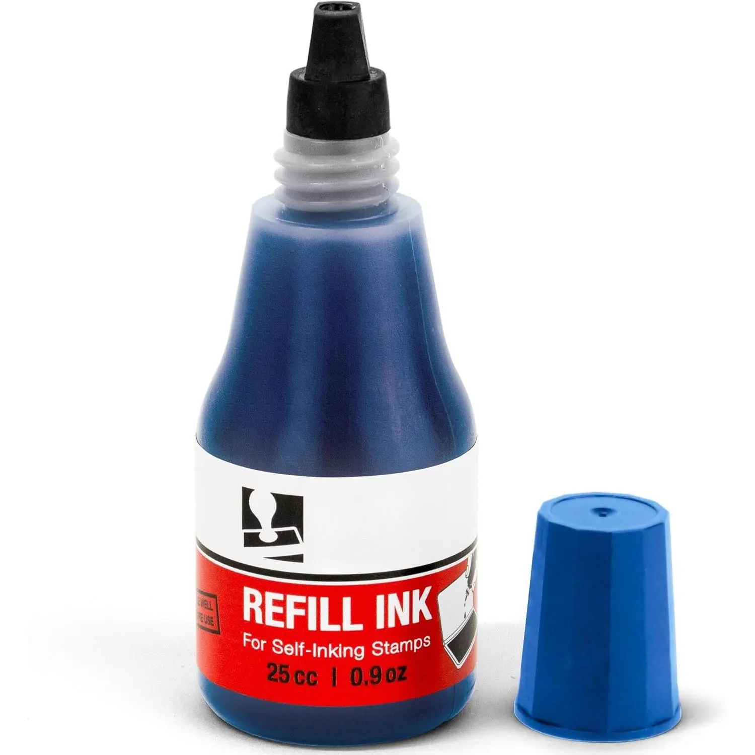 Self-Inking Refill Ink - Blue - 25cc (0.9oz)