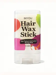 Hair Wax Stick, Wax Stick for Hair, Slick Stick for Hair Non-greasy Styling Hair Pomade Stick, Strong Hold Makes Hair Look Neat and Tidy Sleek Wax Stick, Hair Styling Products