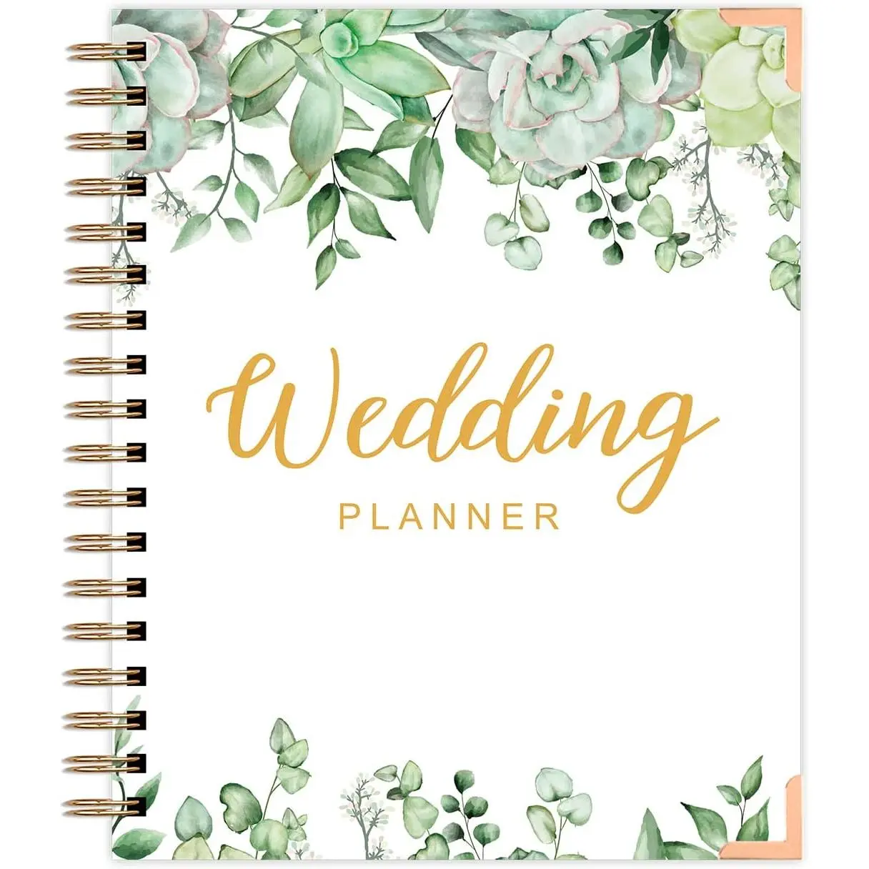 Wedding Planner - Wedding Planner Book and Organizer for the Bride, Wedding Planner Book  Engagement  for Newly Engaged Couples - Hardcover Bridal Planning Wedding Notebook 11" x 9"