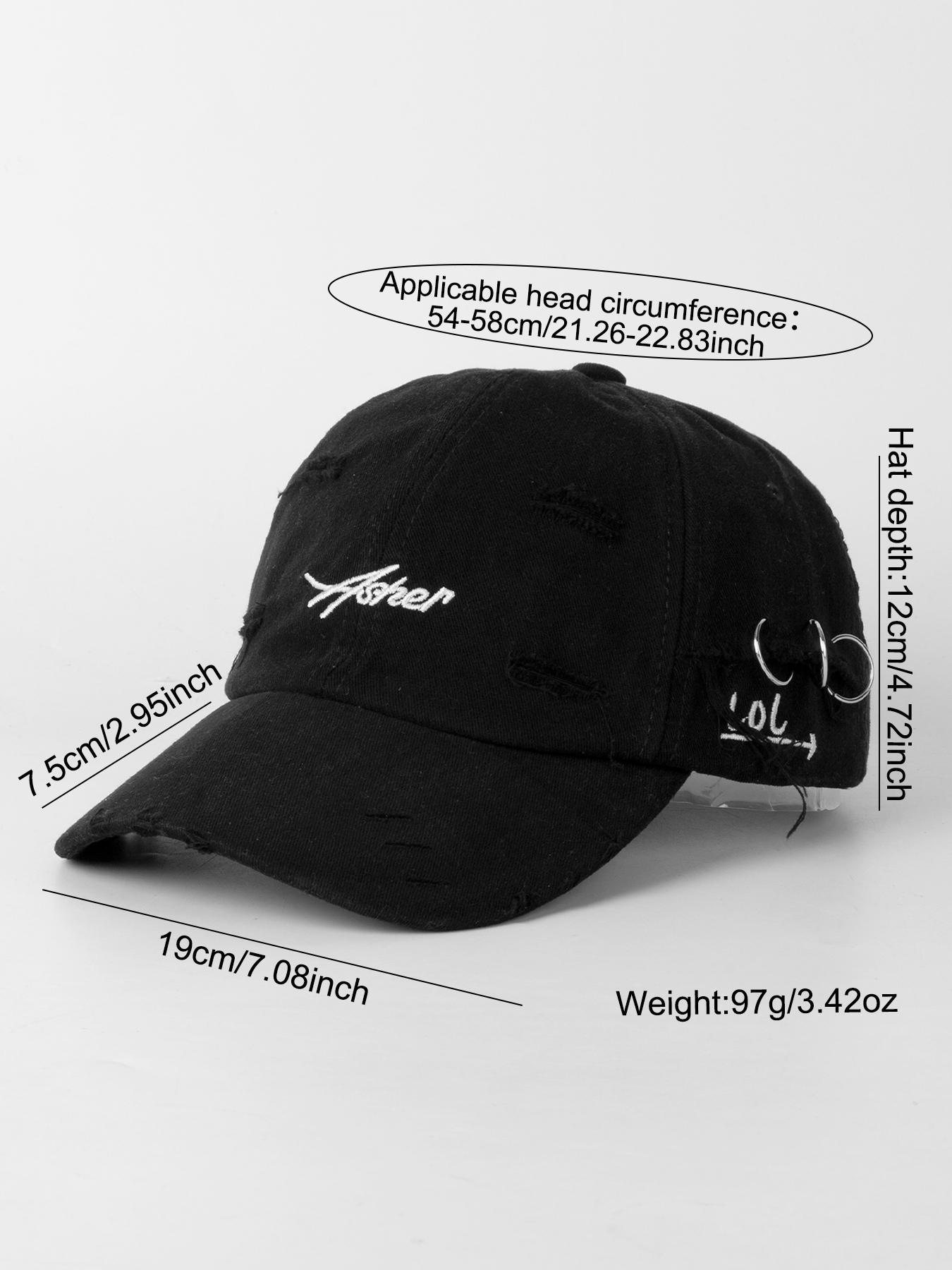 Women's Unique Pattern Baseball Cap, Adjustable Solid Color Design for Comfort and Style, Breathable Fabric for All Season Outdoor Use