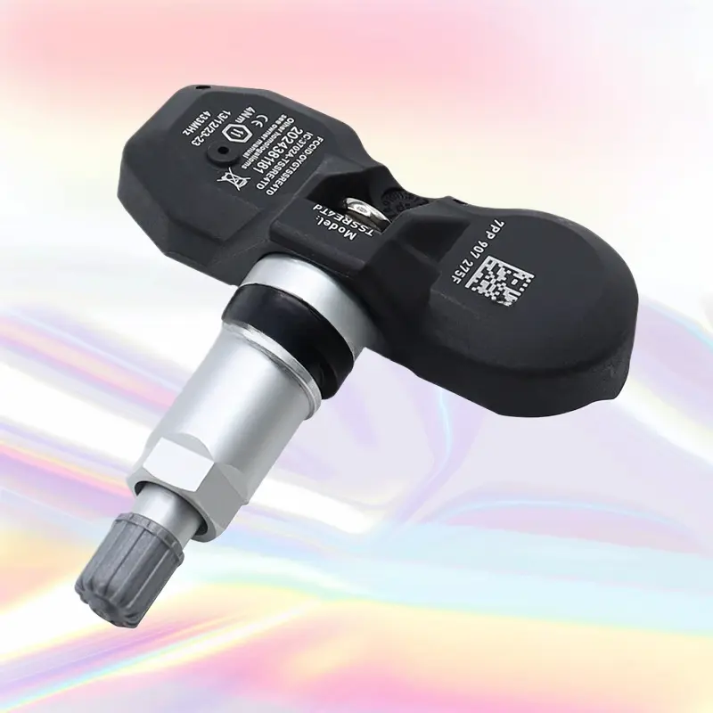 TPMS Tire Pressure Monitoring Sensor Unit, 7pp907275f Replacement Part with Pressure Alert, Real-Time Data, Sealed Casing for Audi, Porsche Vehicles