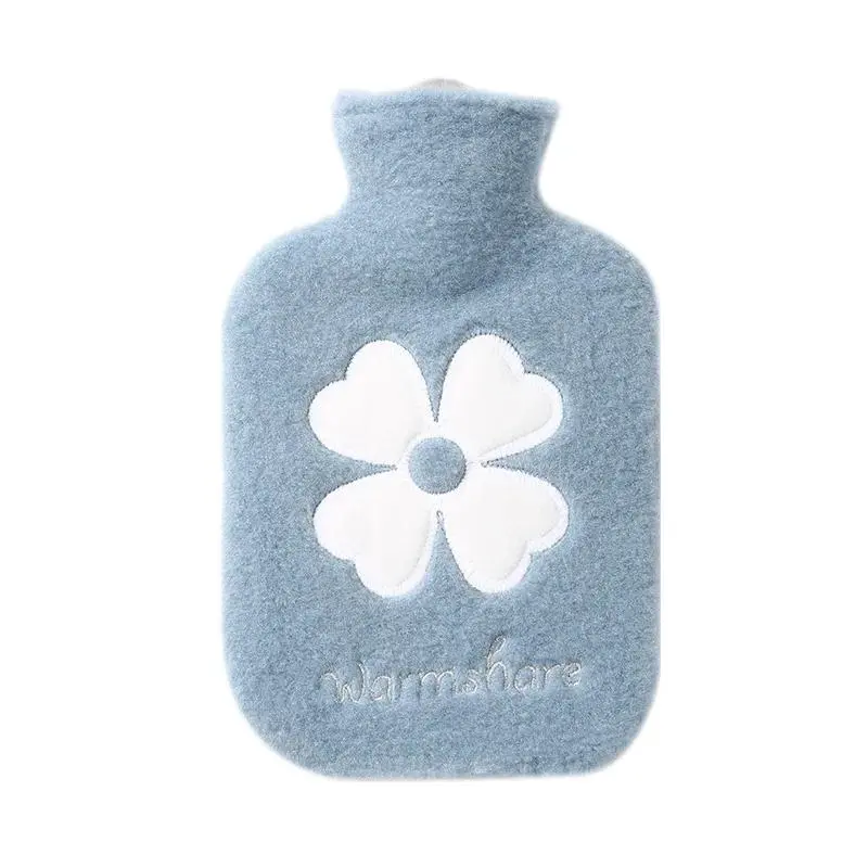 2024 New 500ml Cute Large Warmer Hot Water Bag for Period Pain Stuffed Menstrual Colic Heater Plush Hand Warmer Halloween Gifts