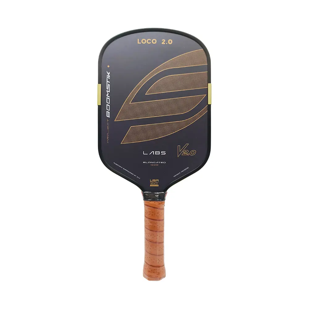 2026 Upgraded Boomstik T700 Carbon Fiber Padel Racket - 16mm Thick, EPP Foam Inner Core, High Elasticity, Excellent Maneuverability & Control, High Friction Surface, Enhanced Durability, Long-Term Reliability for Competitive Players, Excellent Control, St