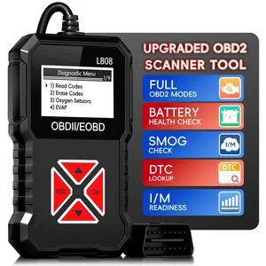 OBD2 Scanner Diagnostic Tool, Car Code Reader with Built in DTC Lookup, Check Engine Light Reader, Live Data, I/M Readiness, Battery Voltage Test, for 1996+ Vehicles