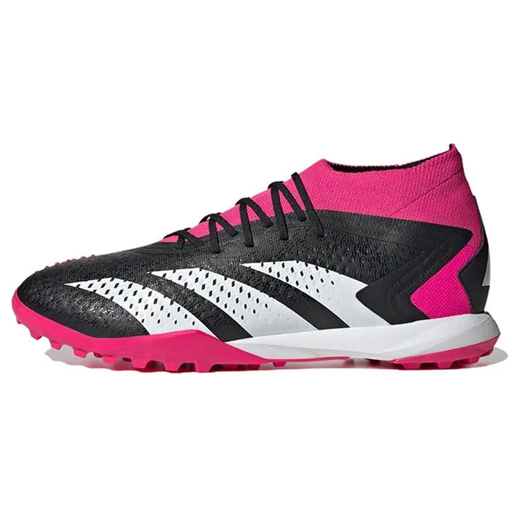 Adidas Predator Accuracy.1 TF Soccer Cleats - Unisex Firm & Artificial Grass Cleats for Soccer with Cushioning, Grip, Durability - Black, White, Pink Trending Maison Mihara House White Official Shoes