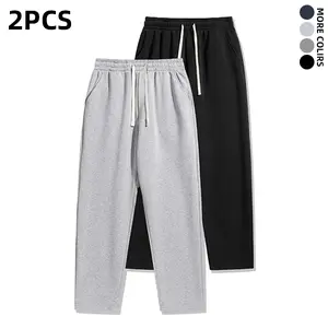 Men's elastic drawstring sports pants, loose casual jogging pants, ideal summer basic outfit for daily men's wear