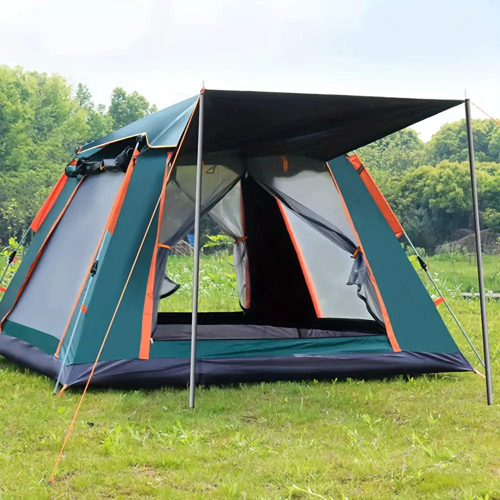 4-6 Person Family Automatic Instant Setup All-Season Camping Tent, Waterproof Windproof for Camping Hiking Fishing Hunting Travel Outdoor Shelter, Ideal Christmas & Thanksgiving Gift