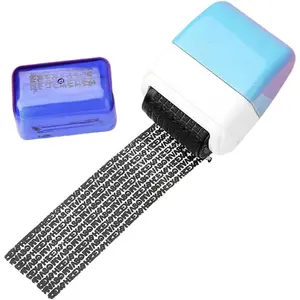 Privacy Roller for Mail,Identity Theft Protection Stamp,  Identity Theft Prevention Roller Stamp Wide Roller Security Stamp for Mail, Identity, Privacy Confidential