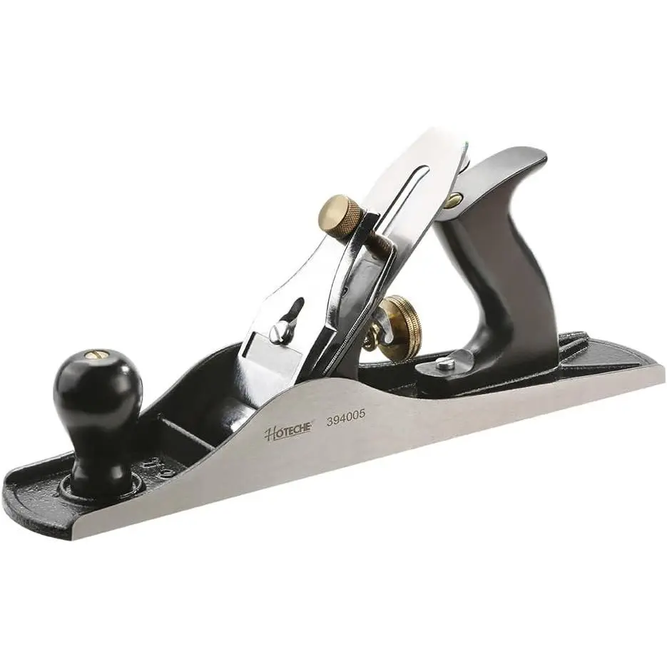 Plane - Adjustable Smoothing Bench Hand Planer for Woodworking and Trimming - 14-Inch Jointer Plane with 2-Inch