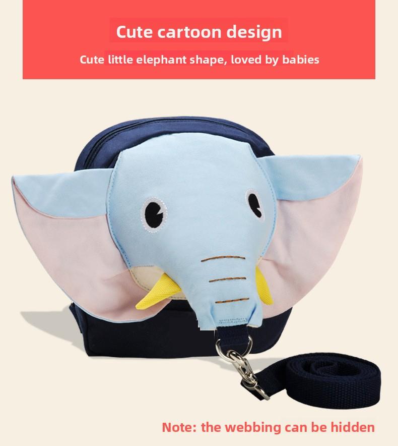 Super Cute Anti-Lost Backpack | Mini Rucksack with Traction Leash, Wrist Link & Security Lock with Key, Portable Lightweight Travel Backpack