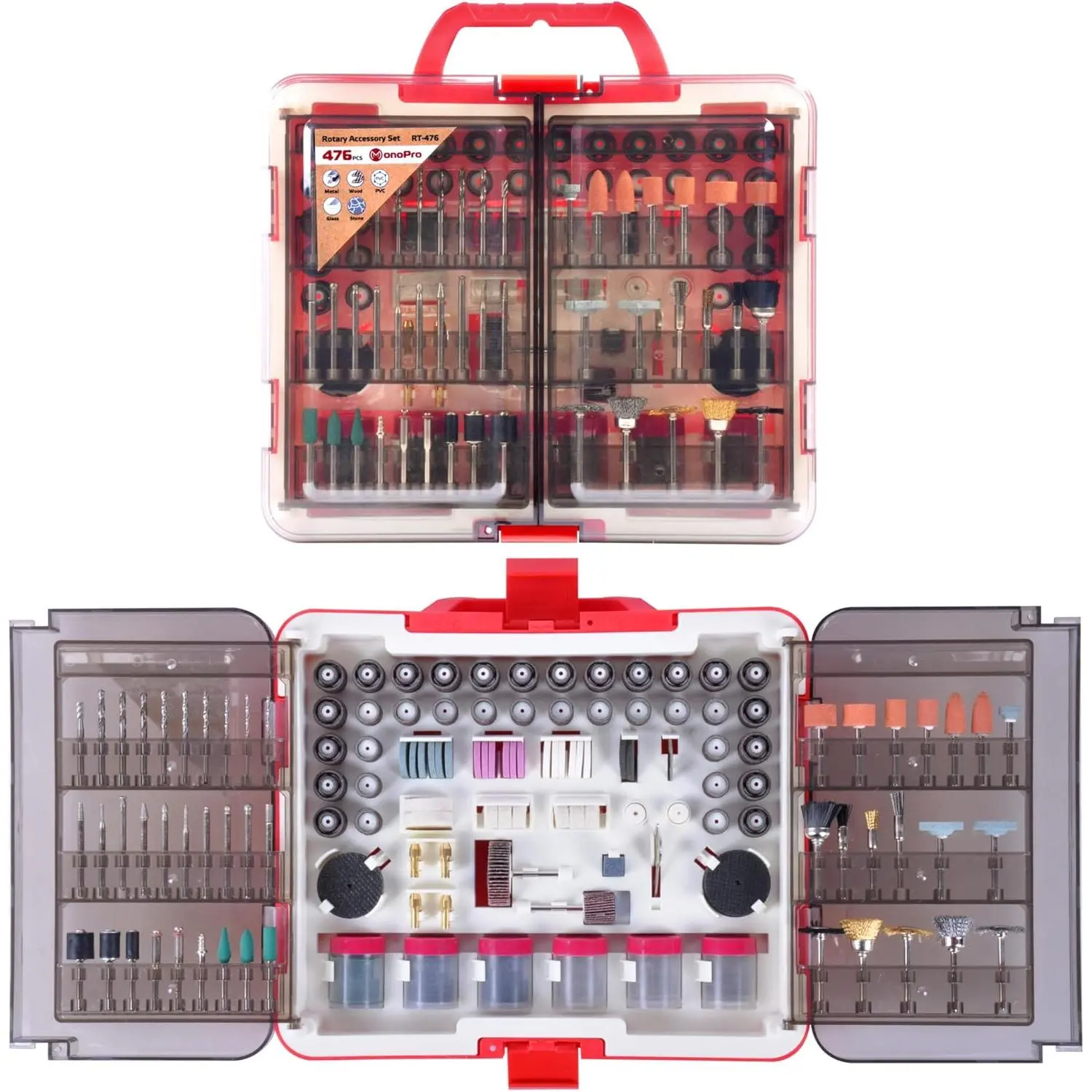 Home Repair Tool Kit, 476-Piece Household Tool Set for Basic DIY Projects