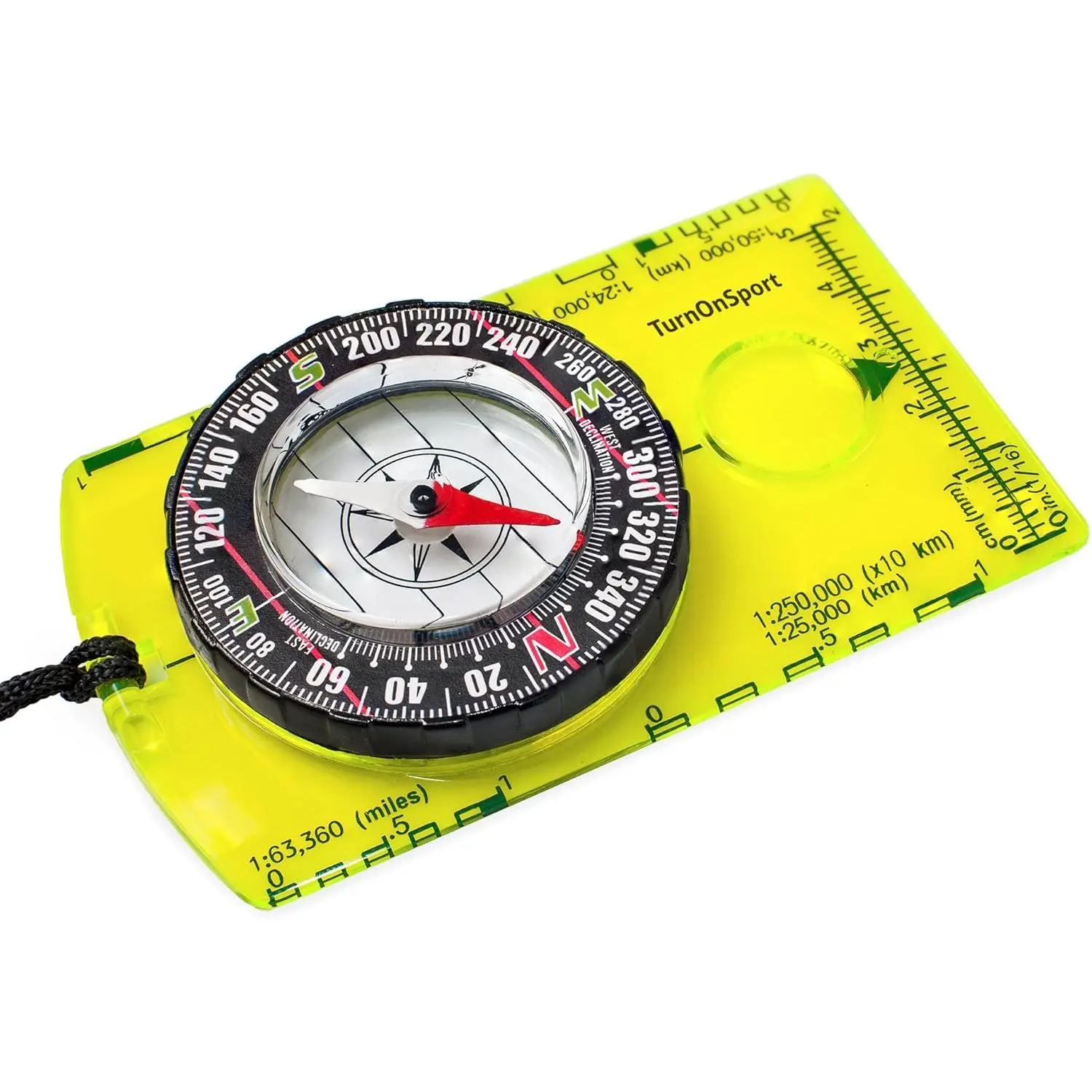 Orienteering Compass - Advanced Scout Compass for Hiking, Camping, and Backpacking - Best Survival Gifts for Kids