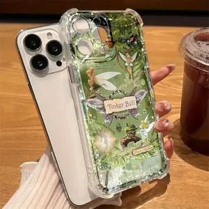 Anime Tinker Bell TPU Phone Case - Durable Shockproof Cover, Personalized Mobile Phone Accessory for iPhone 11 12 13 14 15 16 17 Pro Max Air